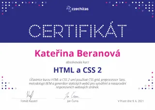 Czechitas - HTML a CSS 2