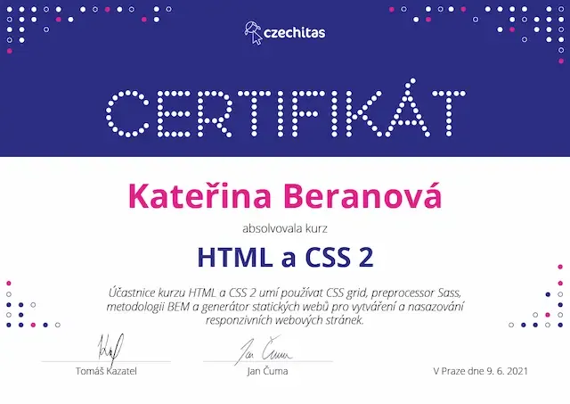 Czechitas - HTML a CSS 2