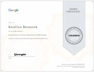 Coursera - Foundations of UX Design