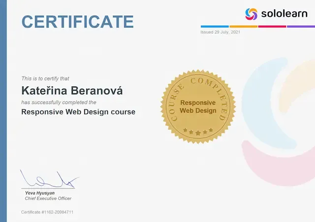 Sololearn - Responsive web design