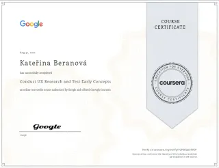 Coursera - UX Research